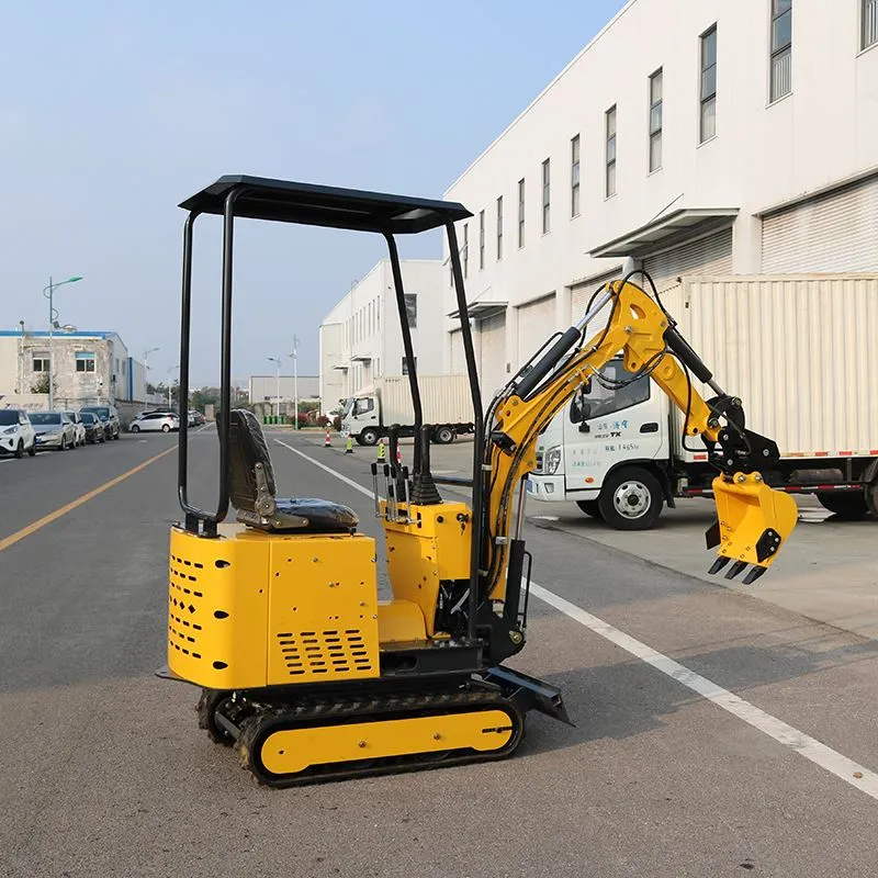 800 kg swing boom gravemaskine